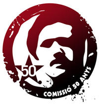 Logo 50è aniversari Quico Sabaté