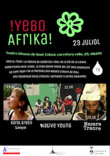 Yebo Africa concert La Jaima
