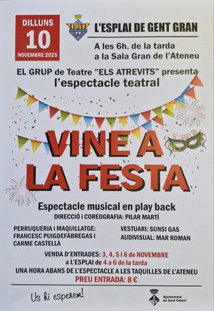 Vine a la Festa