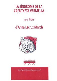 Llibre La Síndrome de la Captutxeta Vermella, per Anna LaCruz