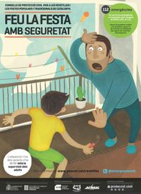 Cartell Revetlla Sant Joan 2012 - casa