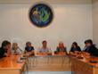 Recepci� a l'Ajuntament alumnes institut visita Mauthausen