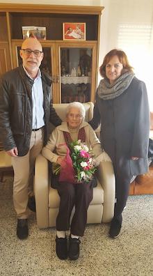 Montserrat Roca aniversari 101 anys