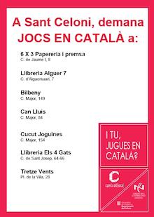 I tu jugues en català? 2017