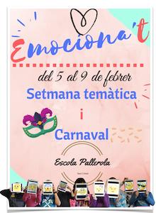 Escola Pallerola Setmana Temàtica 2018 cartell