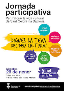 Jornada participativa Decideix cultura