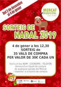 Sorteig Nadal 2019 Mercat Municipal